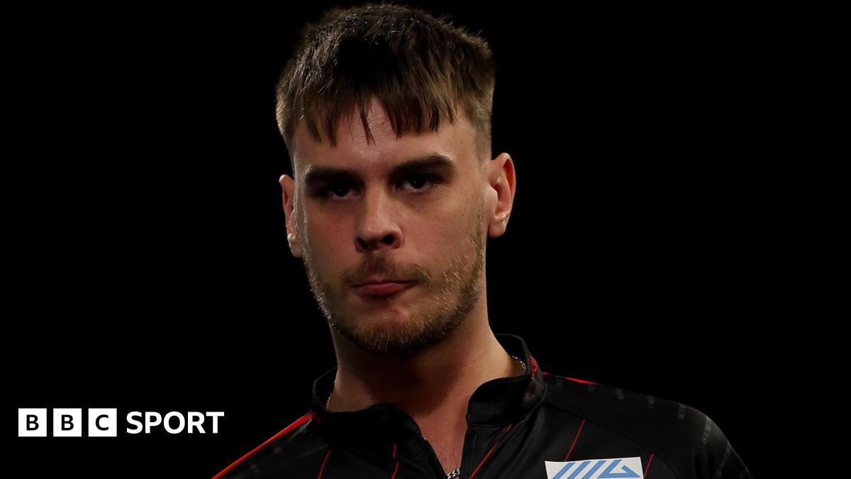 Dominic Taylor at the PDC World Darts Championships
