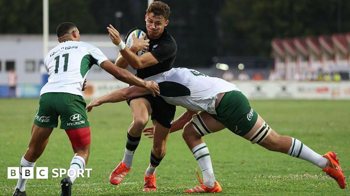 South Africa playing New Zealand