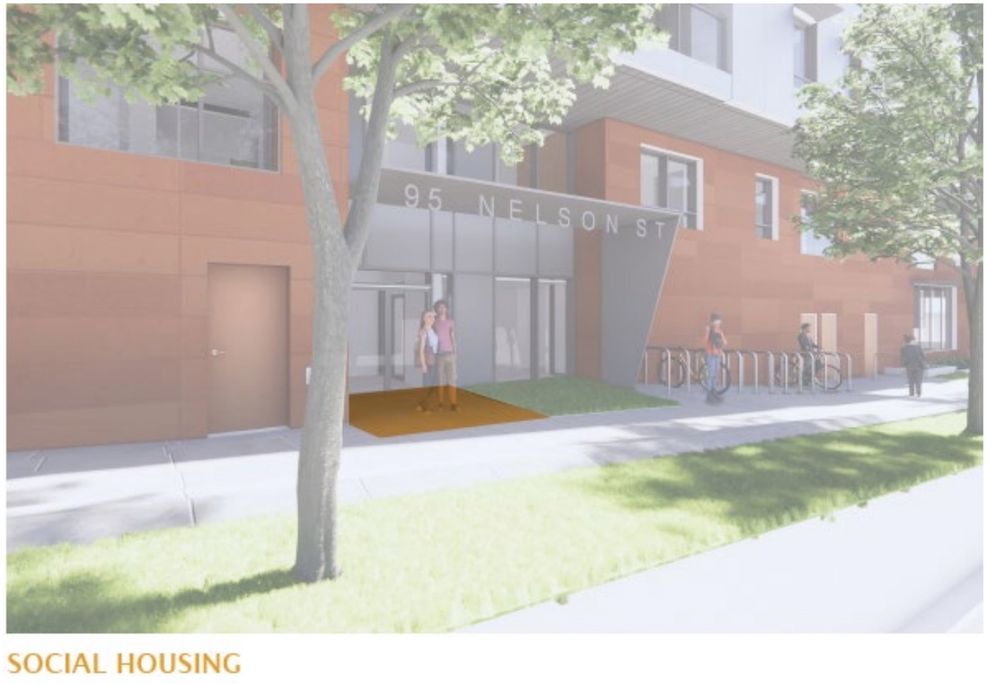 95 nelson street 990 beatty street vancouver social housing firehall 2025