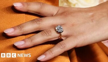 Quiz of the Year 2025, Part 1: Which star teased her engagement on the red carpet? - BBC
