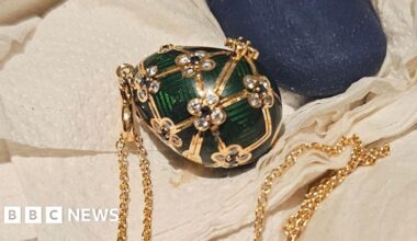 New Zealand police recovers $19k Fabergé egg swallowed by suspected thief