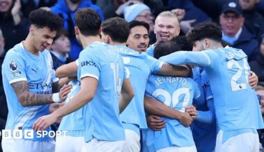Man City 3-0 West Ham: Haaland & Reijnders score as City win