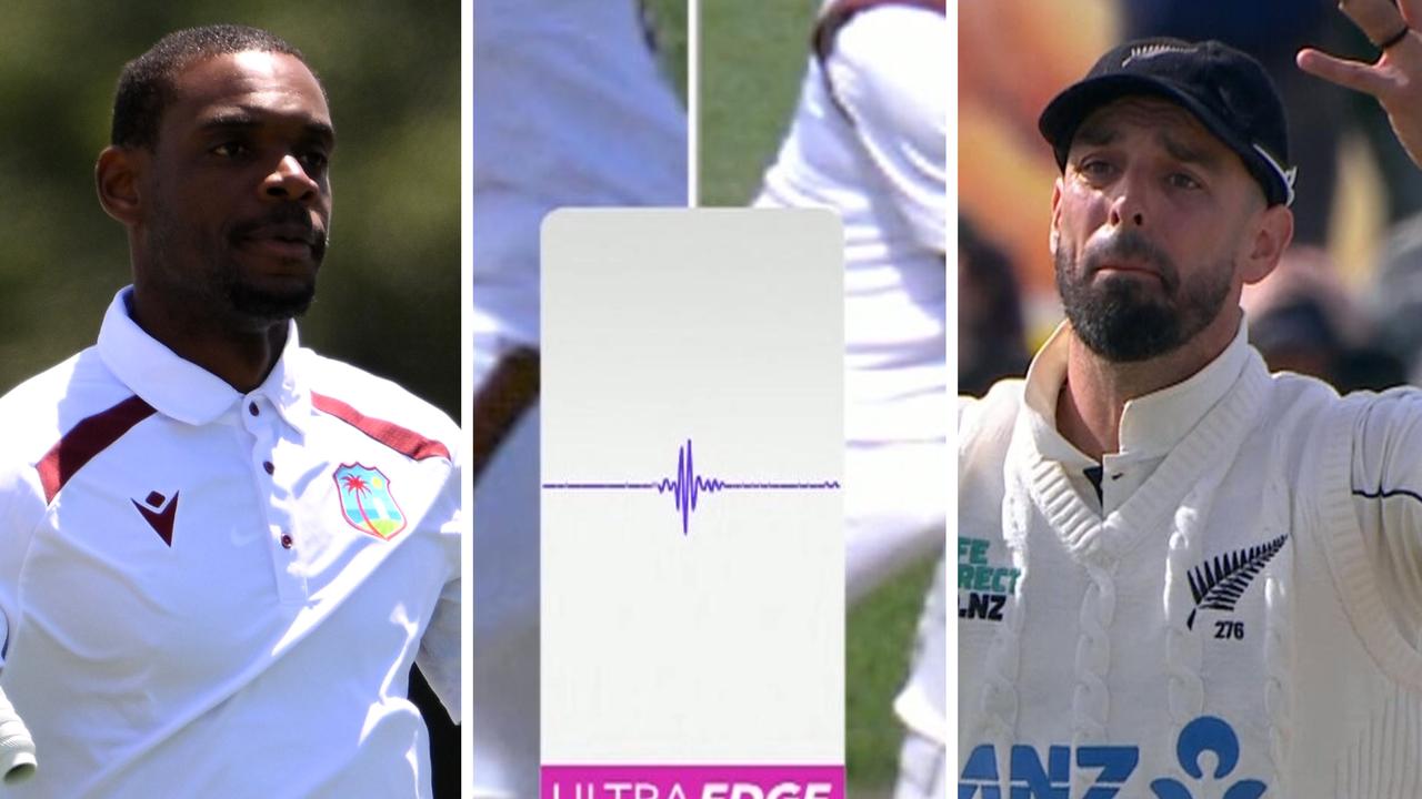 West Indies vs New Zealand First Test, scorecard, final scores, Justin Greaves 202, Kemar Roach highest Test score