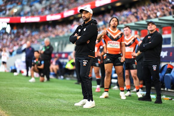 Wests Tigers coach Benji Marshall has the full support of the Holman Barnes Group.