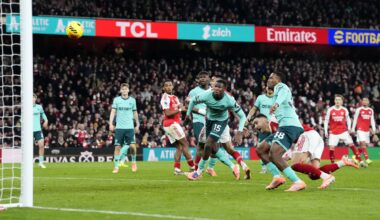 Arsenal need last-gasp winner against plucky Wolves to move five points clear