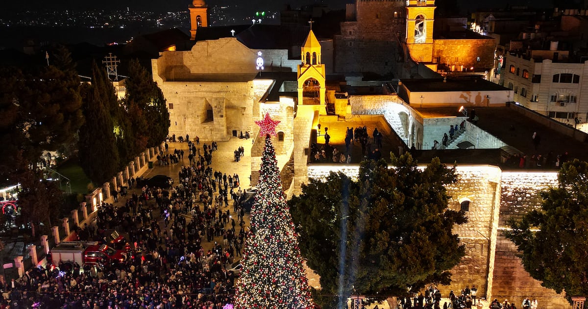 Bethlehem holds first Christmas celebrations for two years – The Irish Times