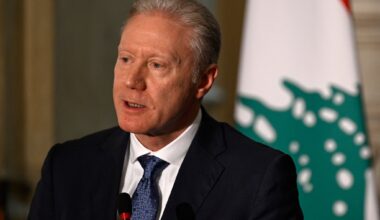 Lebanese FM demands full dismantling of Hezbollah's military; IDF hits rocket sites