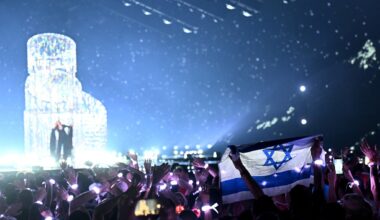 In shift, Eurovision host won't drown out boos, ban Palestinian flags as Israel performs