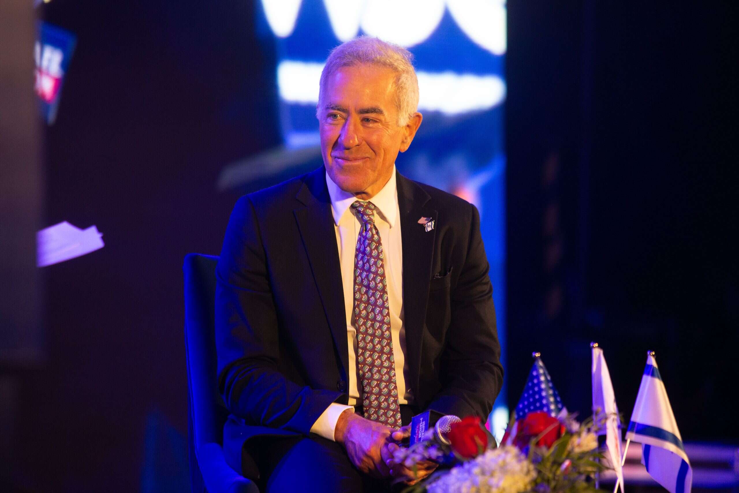 Adams says 'I am investing in southern Israel so world knows we are here to stay'