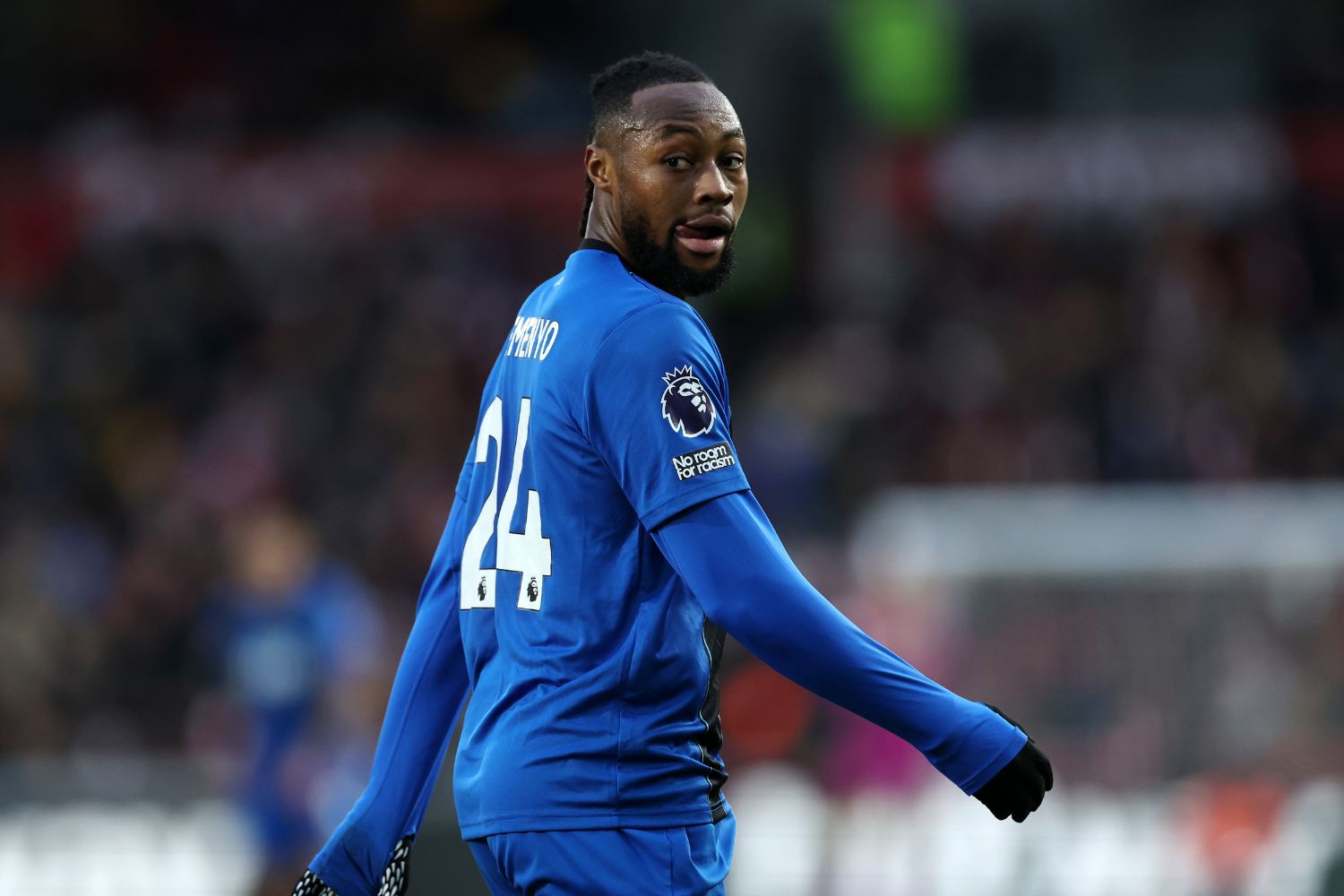 Antoine Semenyo of AFC Bournemouth, against Brentford