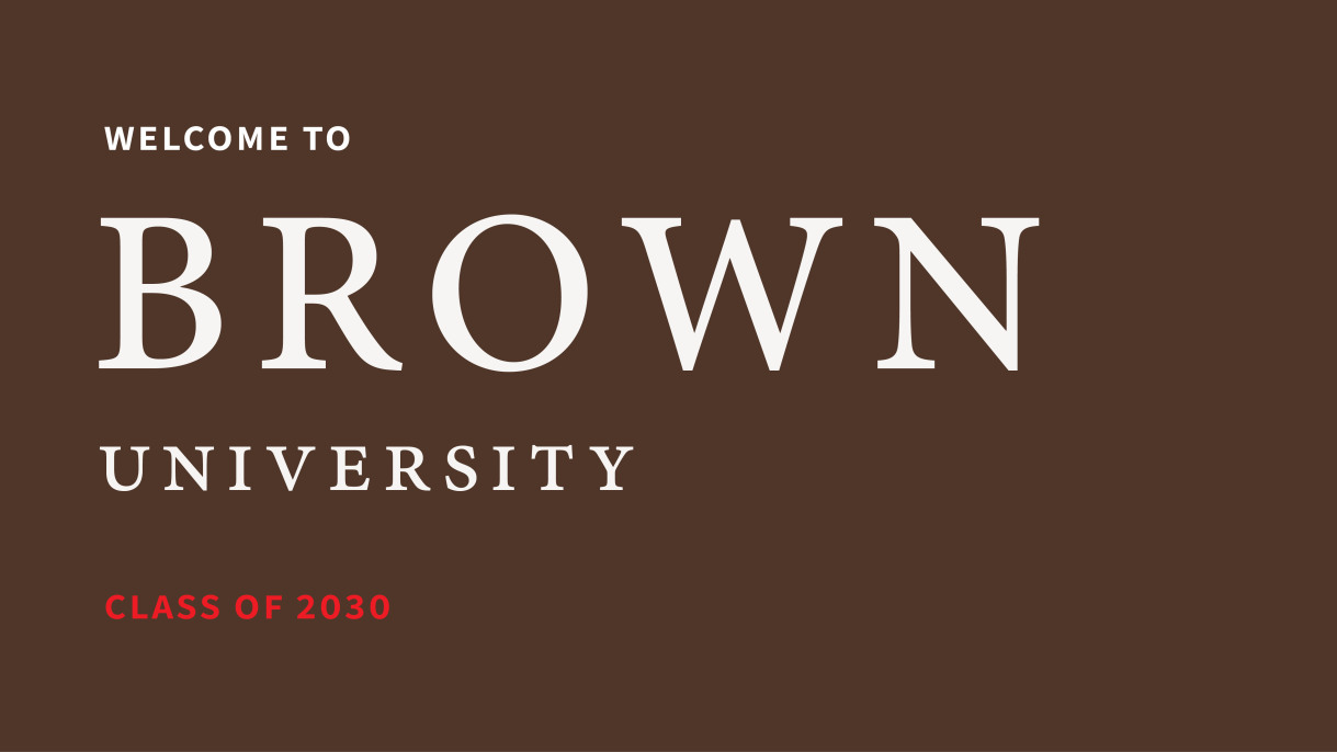 Brown admits 890 early decision students to the undergraduate Class of 2030