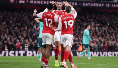 Two own goals save Arsenal’s blushes against rock-bottom Wolves