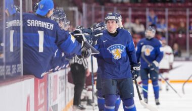 Emil Hemming scores twice as Finland pummels Latvia in World Junior Championship