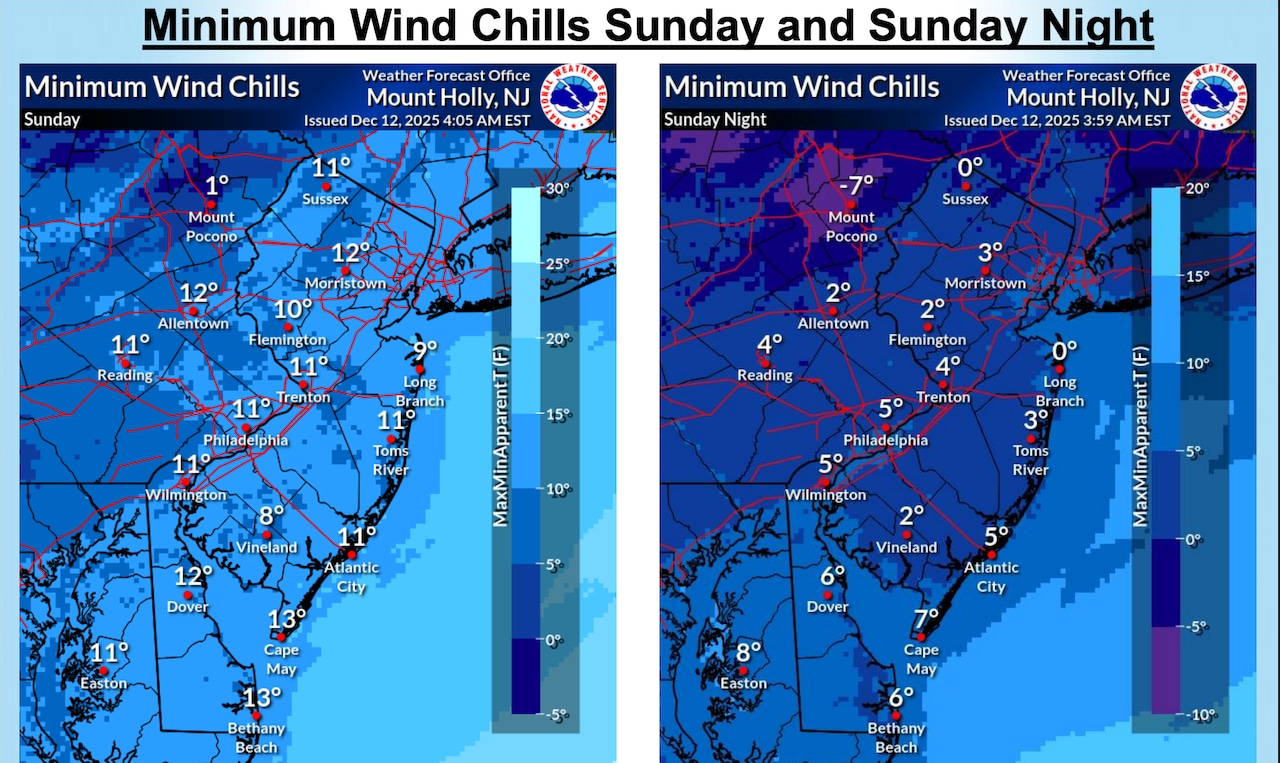 N.J. weather: Snow totals increase with up to 4 inches in weekend winter storm