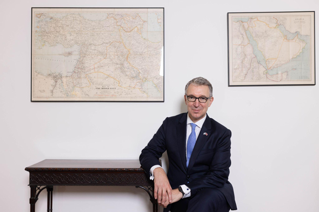 British Ambassador to Israel Simon Walters 