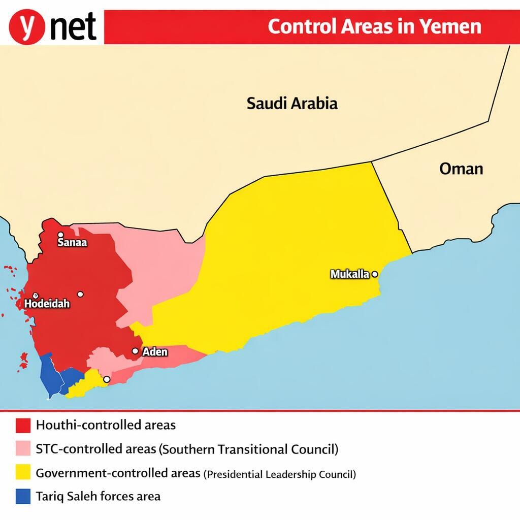 Yemen map