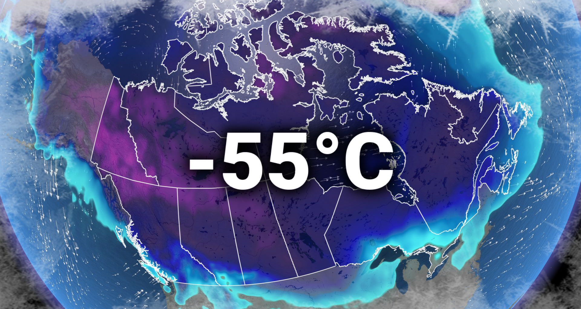 -55.4°C: Canada feels its coldest temperature in 26 years!