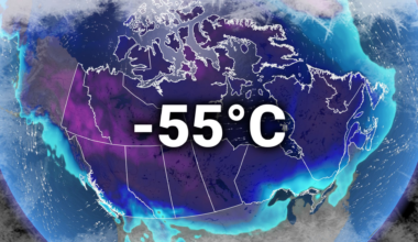 -55.4°C: Canada feels its coldest temperature in 26 years!