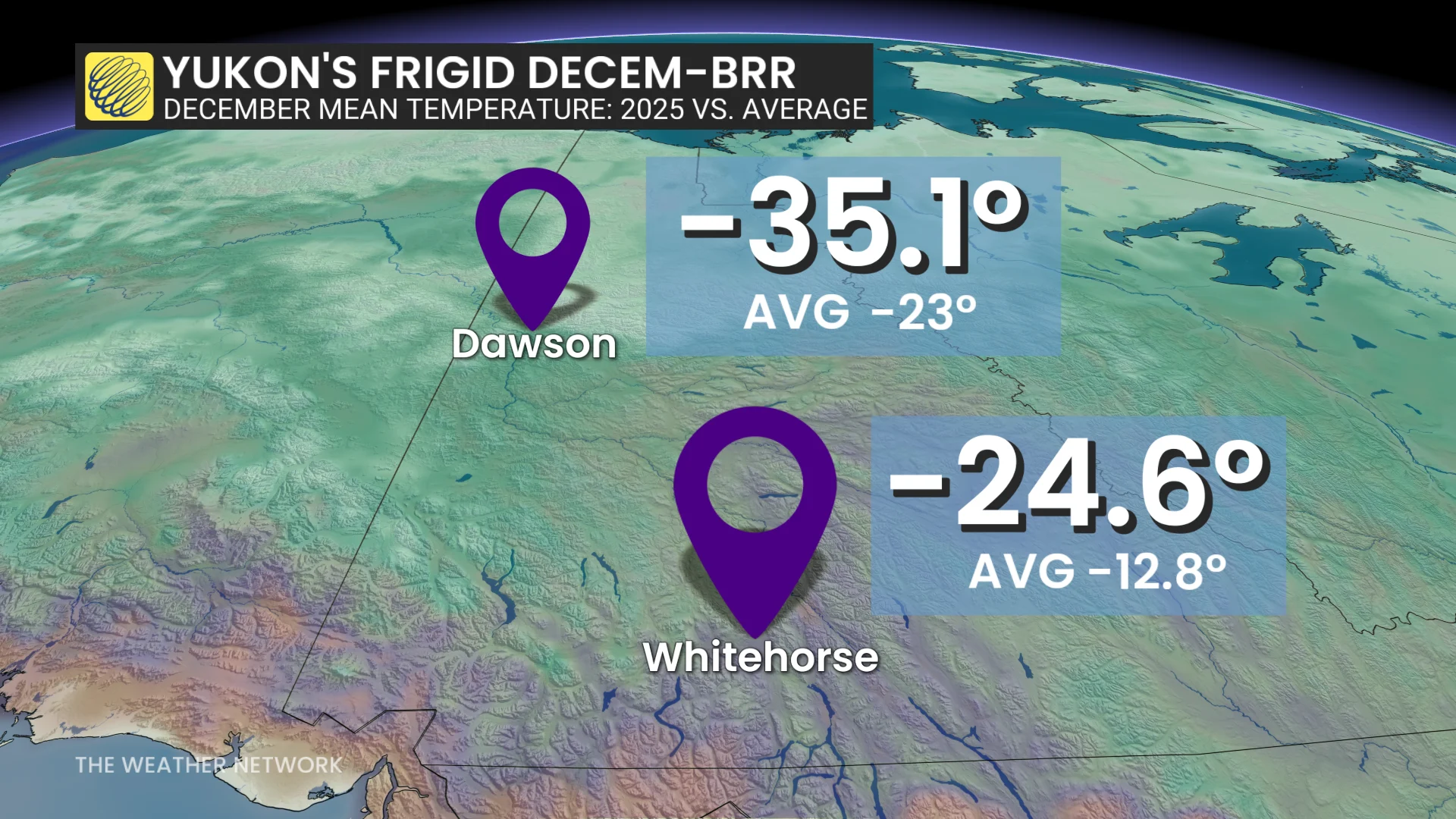 Baron - Yukons frigid December - Dec 23