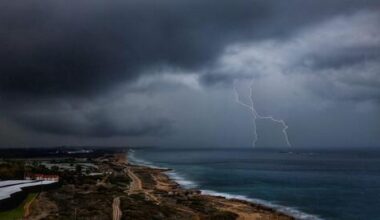 New rain system hits Israel days after Storm Byron, flood warnings issued