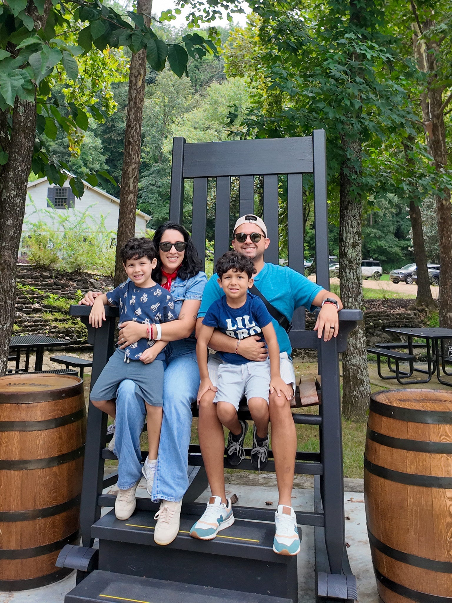 Previous to their decision to leave in the summer, Alyssa and her husband owned a business together. Before that, Alyssa worked in immigration. She now gives immigration advice over Zoom while the family travels, and her sons are involved in a 'world schooling' program instead of attending US schools