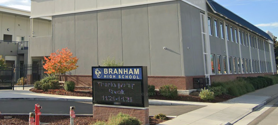 Eight students at Branham High School were photographed forming a ‘human swastika,’ prompting outrage among the local community