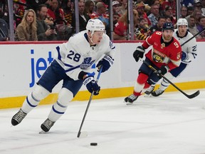 Toronto Maple Leafs defenceman Troy Stecher