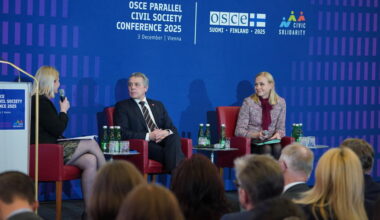 Civil society’s role as a cornerstone of a resilient democracy highlighted at OSCE Parallel Civil Society Conference