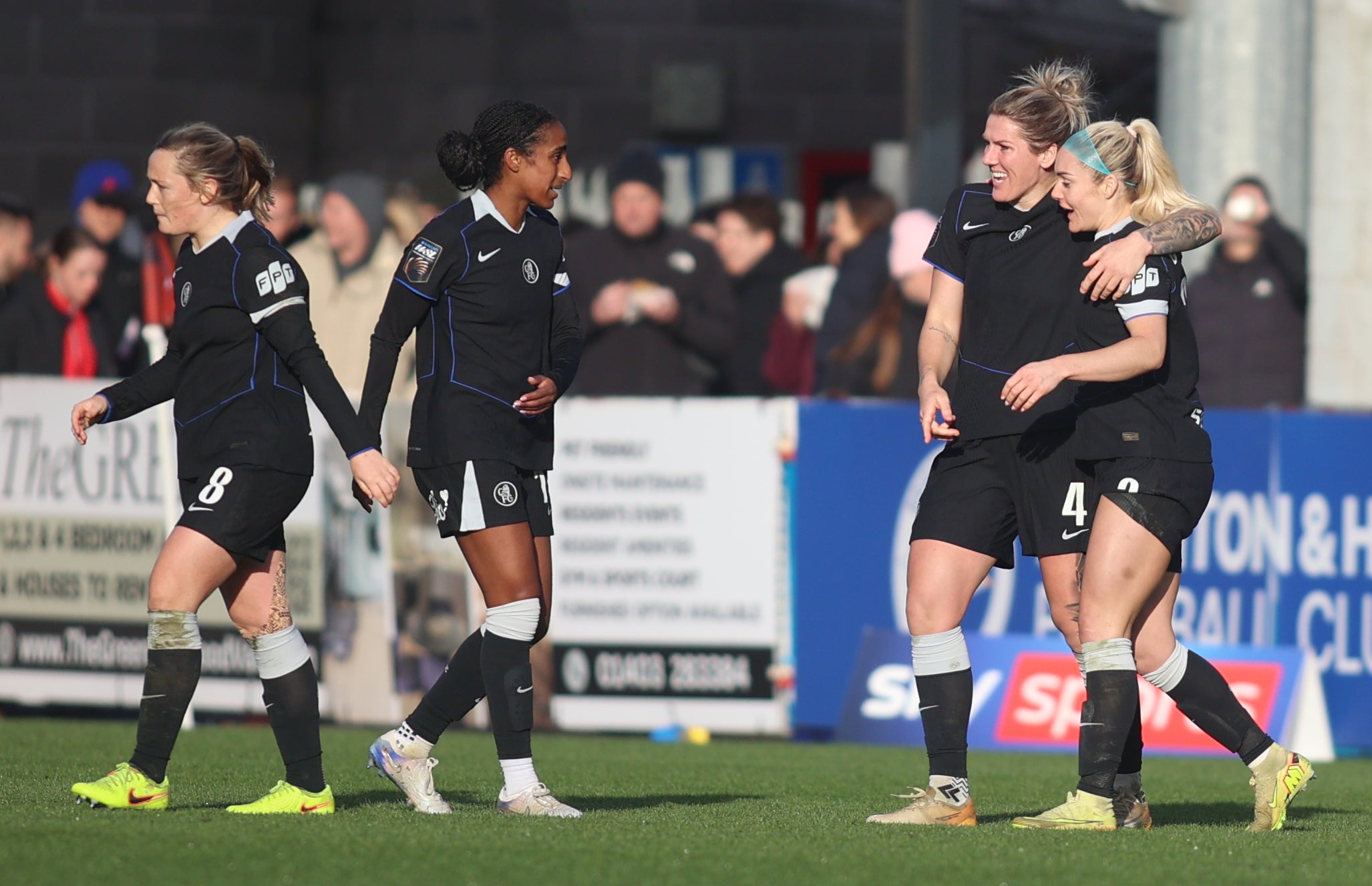 Chelsea got back to winning ways at Brighton