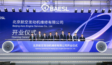Rolls-Royce celebrates the official opening of BAESL, its MRO joint venture in Beijing, China