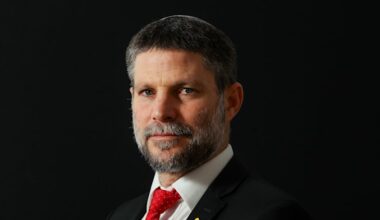 Minister of Finance Bezalel Smotrich credit: Shlomi Yosef