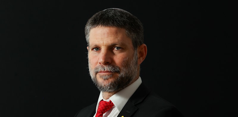 Minister of Finance Bezalel Smotrich credit: Shlomi Yosef