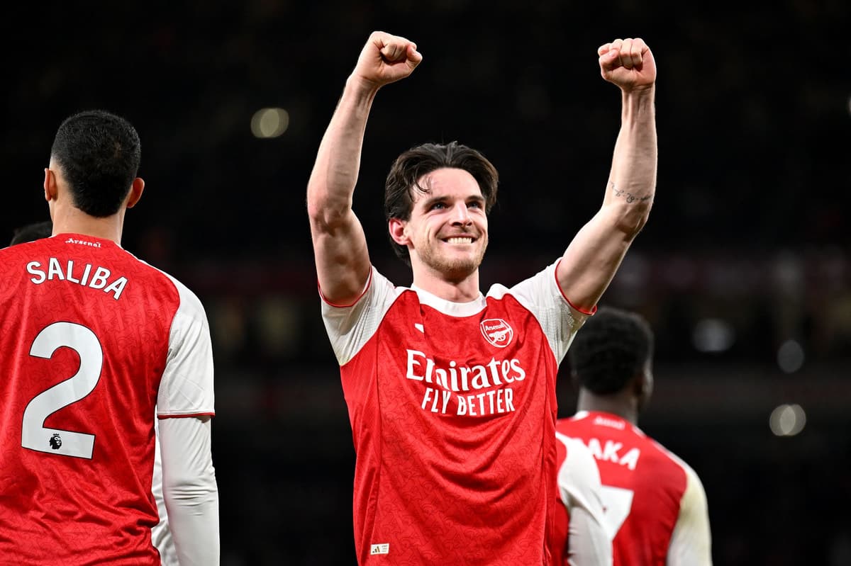 Arsenal player ratings vs Brighton: Declan Rice extraordinary in new role as David Raya steps up - London Evening Standard