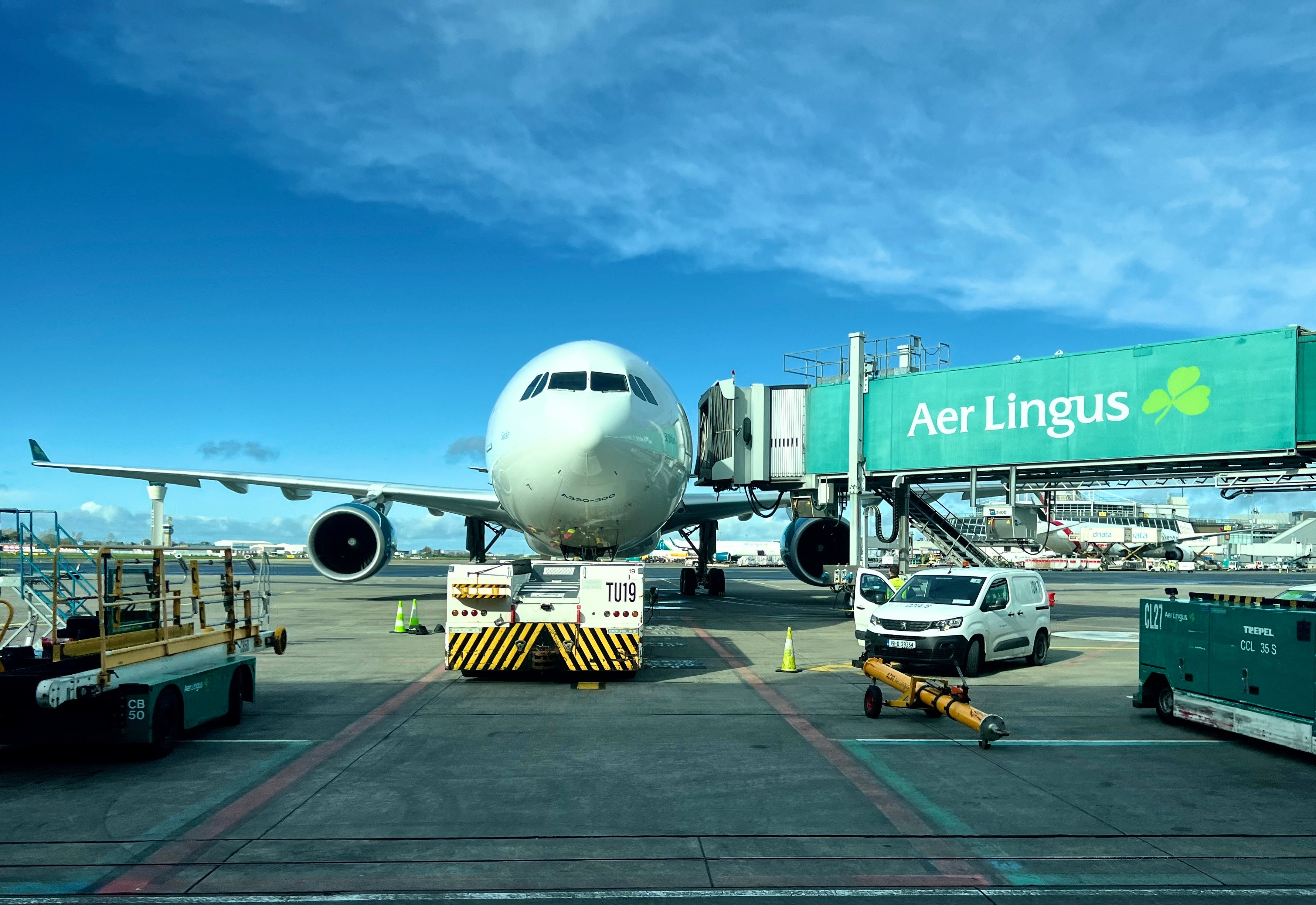 Luck of the Irish: Boarding at Dublin airport means you are pre-cleared before the flight and can skip the lengthy checks on the US border