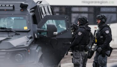 Welland Ont. standoff ends with arrest.