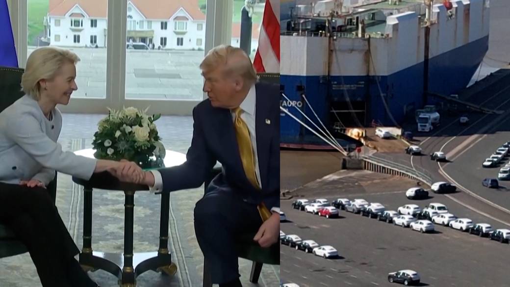 Click to play video: 'Trump tariff deal ‘strong sign of EU weakness’: analyst'