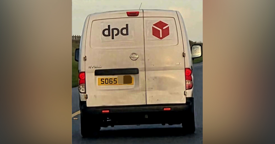 Gardaí on the hunt for van with false 'DPD' signage spotted in Donegal