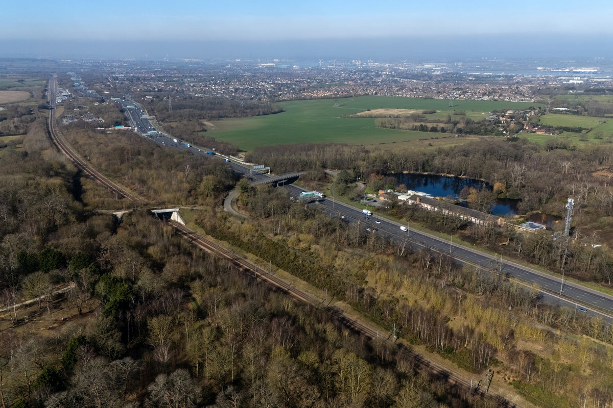 Woman, 20s, dies in horror crash on M2 motorway on Christmas Eve