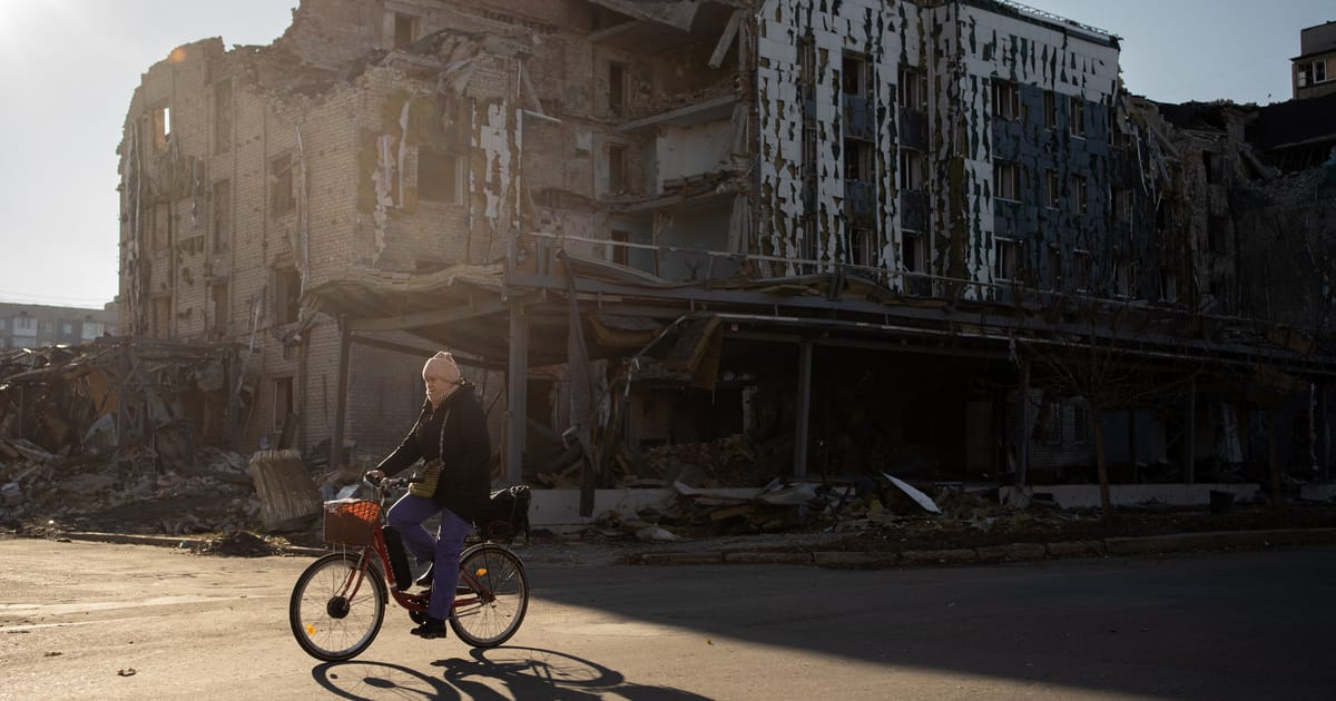 This city shaped a classic Christmas carol. Now Russia has destroyed it. – POLITICO