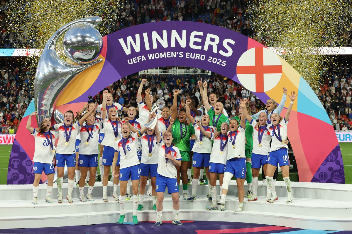 Uefa confirms Women’s Euro 2029 hosts as England aim for hat-trick of titles
