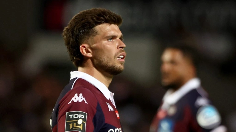 Bordeaux' French fly half Matthieu Jalibert