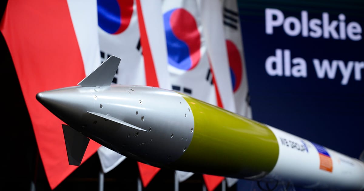 Poland expands rocket program with €3.3B South Korean joint venture – POLITICO
