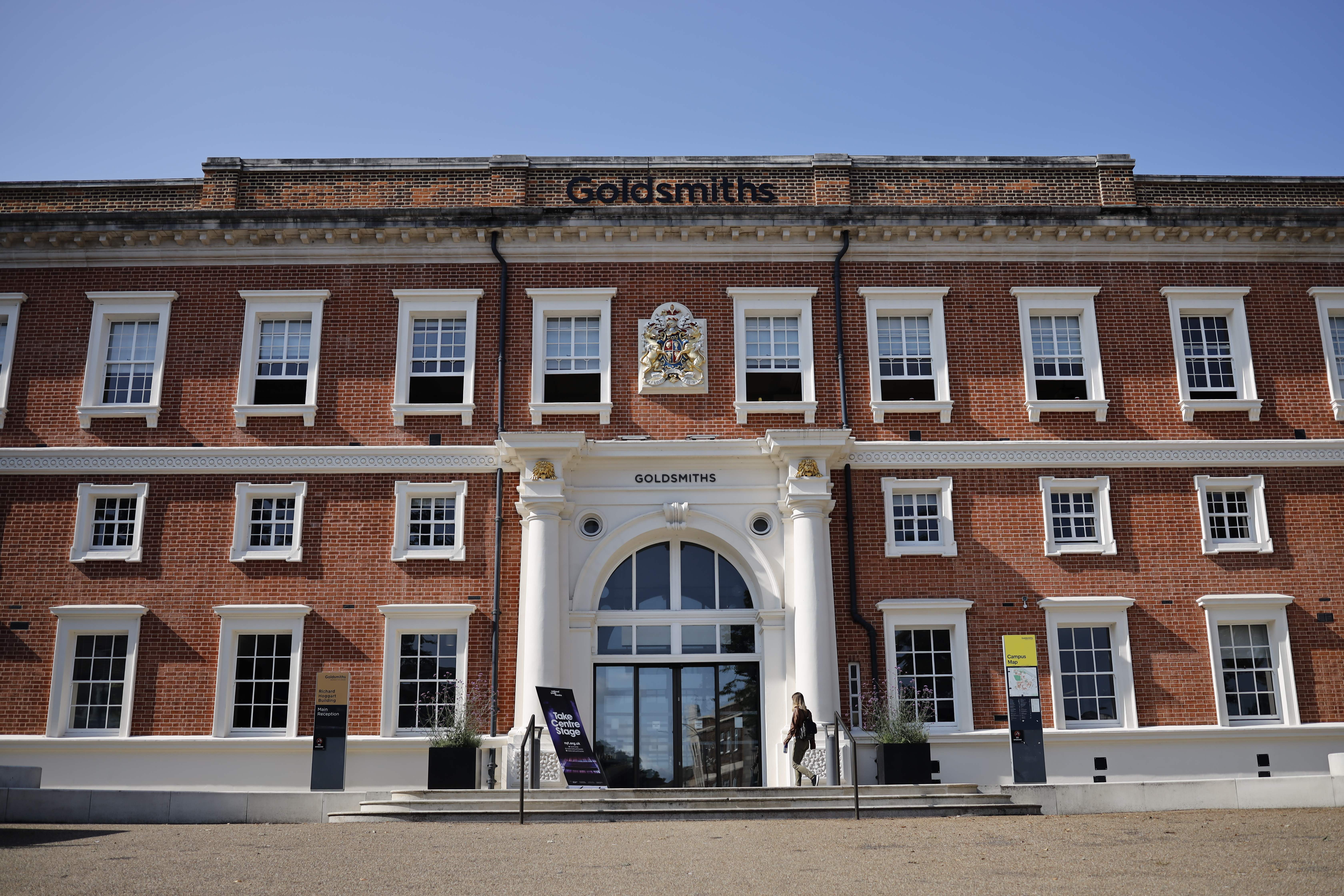 The pair met at Goldsmiths, University of London