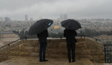Heavy rain expected in waves across Israel; flood risks detailed