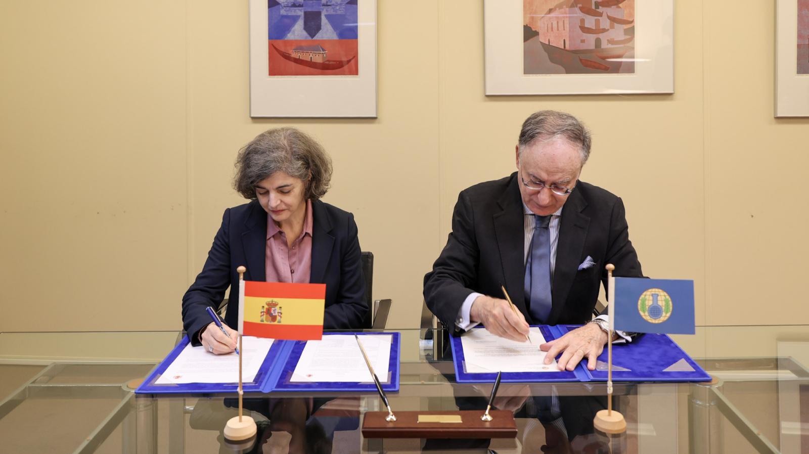 Spain contributes €350,000 to support OPCW missions in Syria