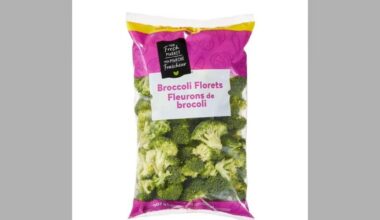 Broccoli florets recalled in six provinces over salmonella risk - CTV News