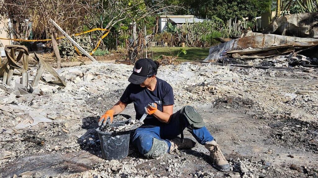 פעולות איתור וזיהוי גופות של צוות רשות העתיקות בשבעה באוקטובר