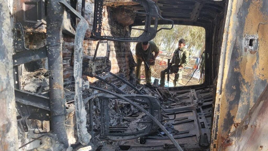 פעולות איתור וזיהוי גופות של צוות רשות העתיקות בשבעה באוקטובר