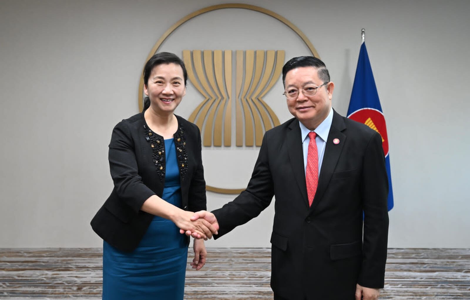 Secretary-General of ASEAN receives courtesy call from Chairwoman of the Zhejiang Chinese Overseas Friendship Association