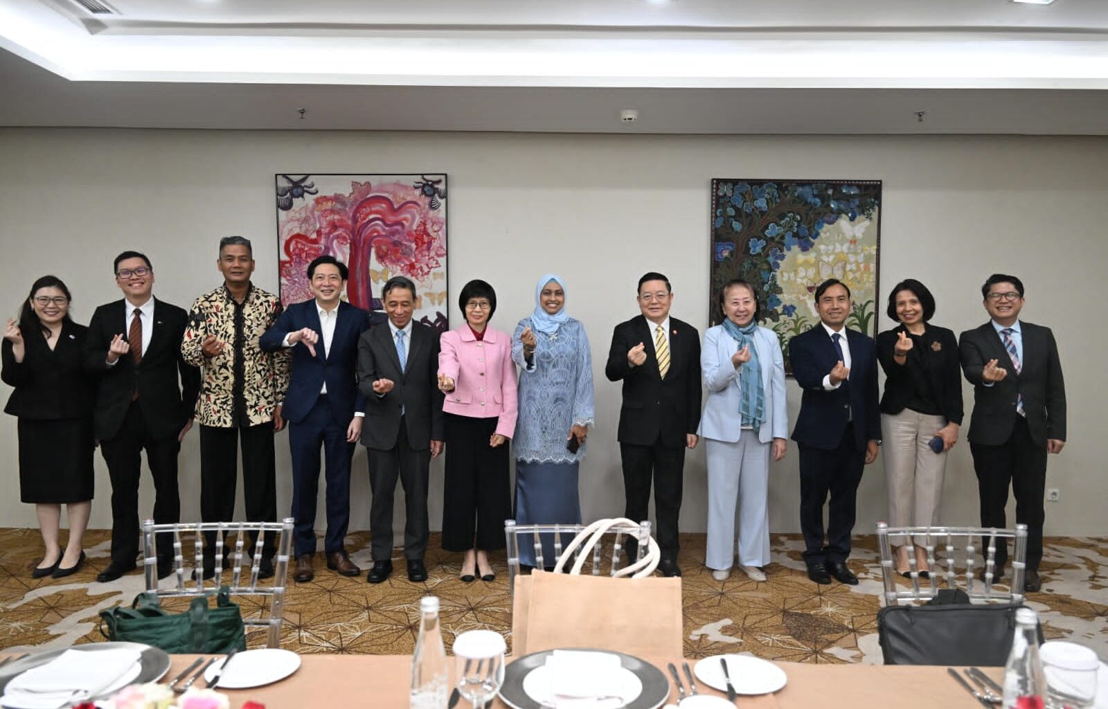 Secretary-General of ASEAN Hosts Luncheon for the Committee of Permanent Representatives to ASEAN (CPR)